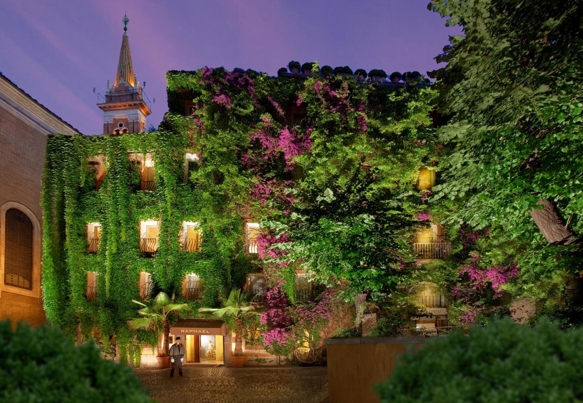Bio Hotel Raphael - Relais & Chateaux Řím Exteriér fotografie